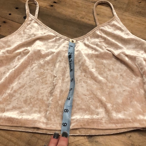 free with purchase🌴velvet top crop top - Picture 3 of 5